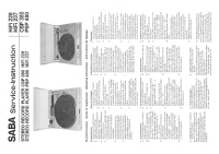 Saba CSP-380-PSP-480 - Service Manual